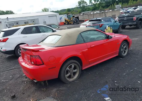 2002 Ford Mustang Gt from USA, damaged, VIN 1FAFP45X82F159132